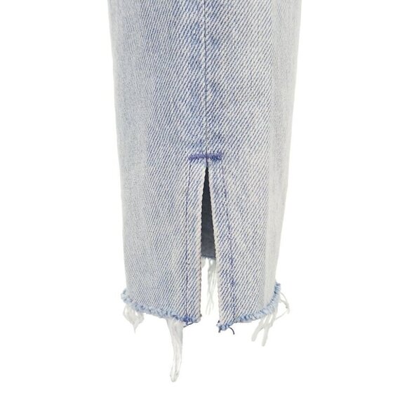 GRLFRND Karolina High-Rise Raw Edge Jeans 24 XXS Dont Cry Daddy $225 - Picture 8 of 16